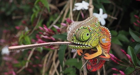 Eugy Układanka Eko 3D Kameleon