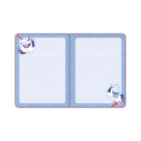 Janod Notatnik na gumkę Jednorożce Kraina snów 6+