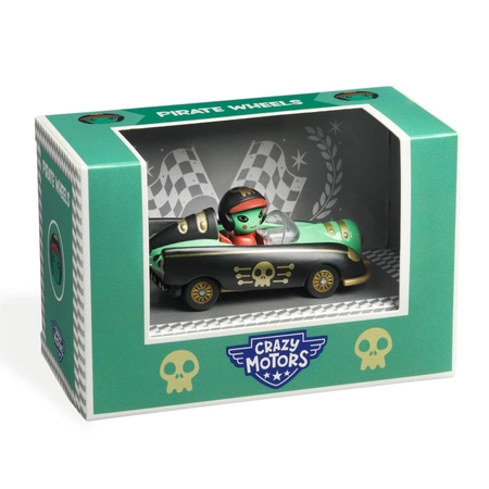 Djeco Autko crazy motors - pirate wheels