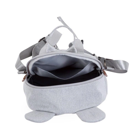 Childhome Plecak dziecięcy My First bag Kanwas Szara