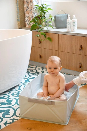 Beaba Składana wanienka Cameleo Pop Up Bath Green Blue