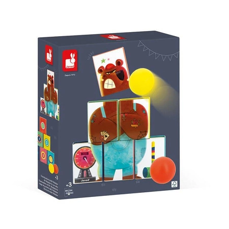 Metalowe puszki do zbijania Niedźwiedź Applepop 3+, Janod