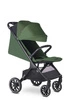 Easywalker Jackey² XL Komfortowy, samoskładający się wózek spacerowy z torbą transportową i osłoną przeciwdeszczową Deep Green
