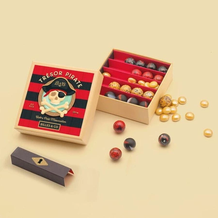 Szklane kulki SKARB PIRATÓW MINIBOX-27