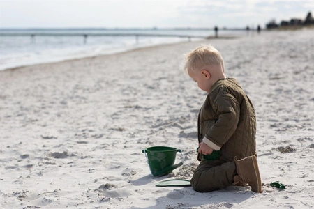 Składane wiaderko do wody i piasku Scrunch Bucket - Lila