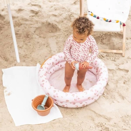 The Swim Essentials Basenik dla dzieci 60 cm Leopard Old Pink 2020SE428