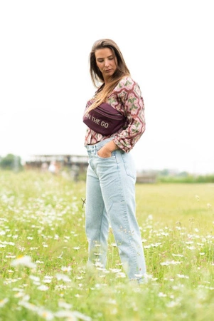 Childhome Nerka Banana Bag Aubergine