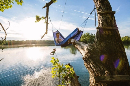 Amazonas Hamak Silk Traveller Ocean