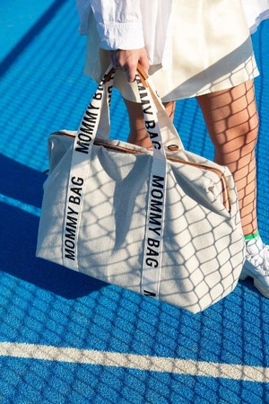 Childhome Torba Mommy Bag Signature Szara