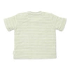 Little Dutch T-shirt frotte z krótkim rękawem Farm Green Stripes - 104 CL24021023