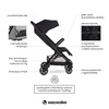 Easywalker Jackey Kompaktowy, samoskładający się wózek spacerowy z torbą transportową Shadow Black