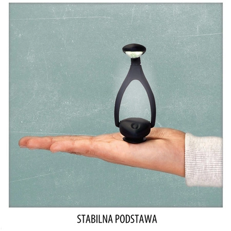 Płynnie Ściemniana Lampka Do Czytania, Lumi Plus, Czarna