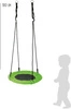 Huśtawka Bocianie gniazdo Zielone koło 10474-Small Foot, zabawy w plenerze
