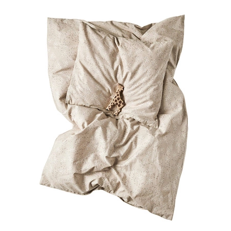 LEANDER - pościel niemowlęca Meadow, 70x100 cm, beżowy