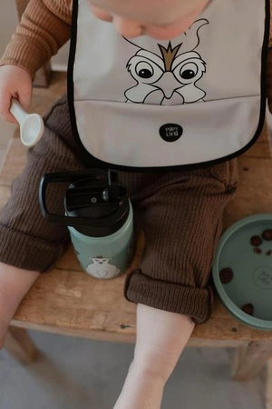 Baby Livia Śliniak Grey Kogut 104-9