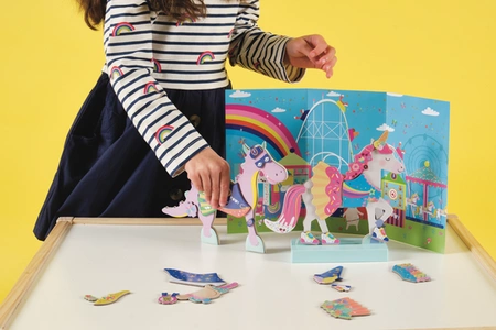 Zaczarowany Świat kreatywny zestaw magnetyczny