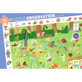 Puzzle obserwacja OGRÓD MAŁYCH PRZYJACIÓŁ  DJ07596