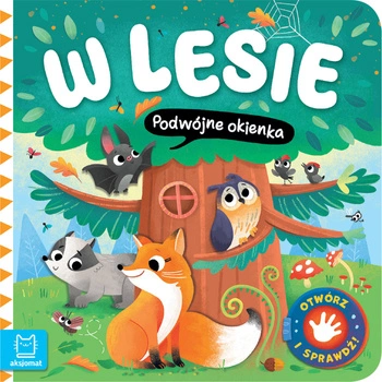 W lesie. Podwójne okienka. Otwórz i sprawdź!