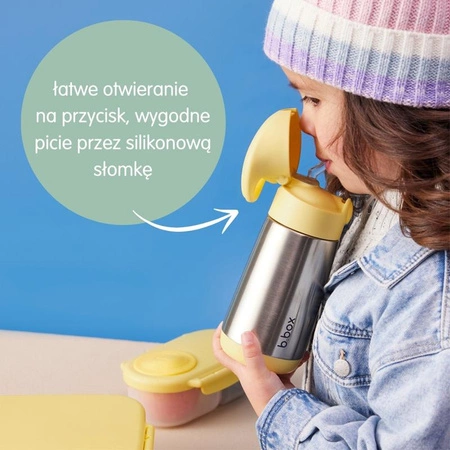 Bidon termiczny 350 ml, Lemon Twist, b.box