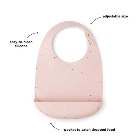 Done by Deer Śliniak Silikonowy Confetti Powder