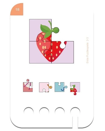 WiemTo Karty Zabawy Dopasuj Elementy 2-3 Latka