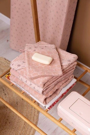 bébé-jou Ręcznik z kapturkiem Wish Pink 3010060