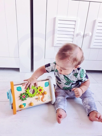 CLASSIC WORLD Kostka Edukacyjna 3w1 Interaktywne Piramidka Aktywności