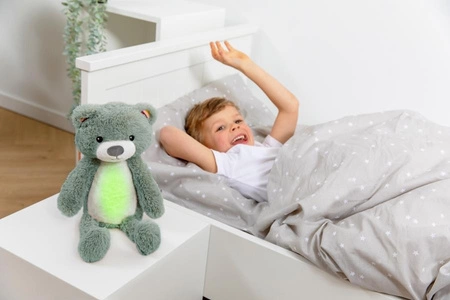 Zazu BRODY Trener Snu i Szumiąca Przytulanka Miś Blue