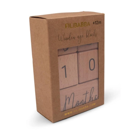 Filibabba Metryczka - Drewniane klocki do zdjęć