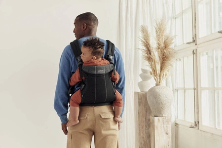 BABYBJORN - nosidełko Harmony 3D Mesh, Czarny
