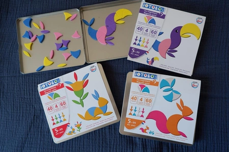 Podróżna układanka magnetyczna WIEWIÓRKA ITN-CDEC