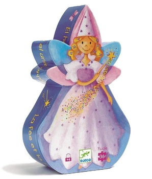 Puzzle w pudełku - Wróżka i jednorożec DJ07225