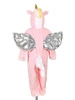 Souza! Kostium kombinezon kigurumi jednorożec ze srebrnymi skrzydłami 3-4 lata