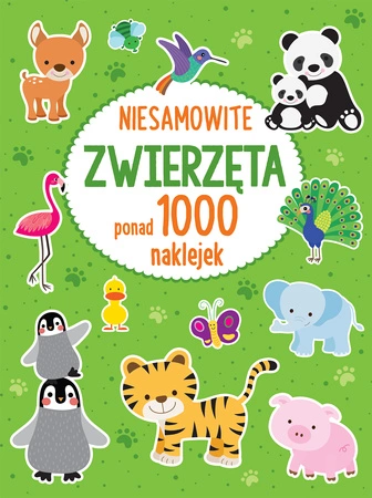 Niesamowite zwierzęta ponad 1000 naklejek