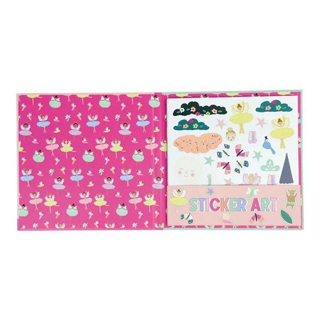 Baletnice Zestaw Pachnących Naklejek Wielokrotnego Użytku