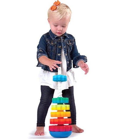 Fat Brain Toys: zakręcona wieża SpinAgain