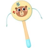 TOOKY TOY Drewniana Grzechotka dla Dzieci Miś Niebieska