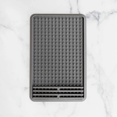 EZPZ Silikonowa suszarka do naczyń szara