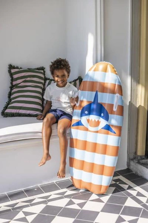 The Swim Essentials Dmuchana deska Orange Blue Sharks 120 cm 2022SE312