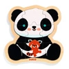 Drewniane puzzle w ramce PANDA DJ01821