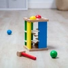 Drewniana wieża przebijanka z kulkami i młotkiem Melissa & Doug 13559
