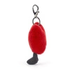 Breloczek Serce Czerwone 16 cm