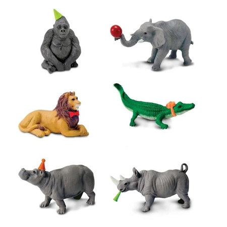 Safari Ltd. Zestaw Figurek Imprezowe Zwierzęta