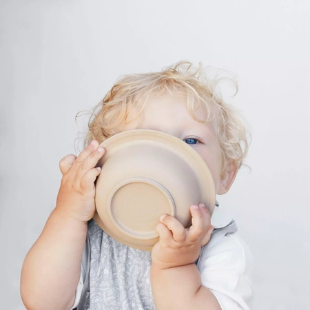 Elodie Details - Zestaw obiadowy dla dzieci - Pure Khaki