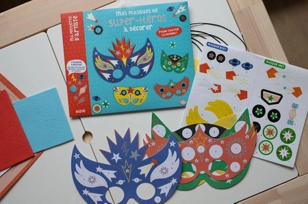 Auzou Maski do zdobienia Super bohaterowie 89299