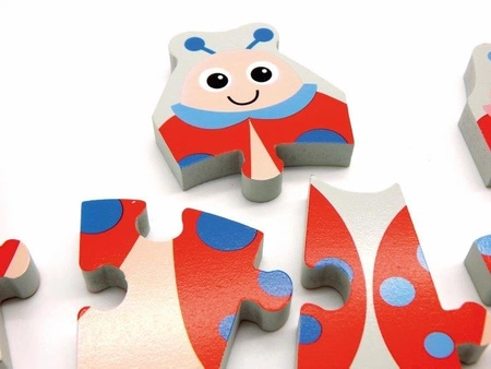 Oops Puzzle Dwustronne Biedronka 18m+