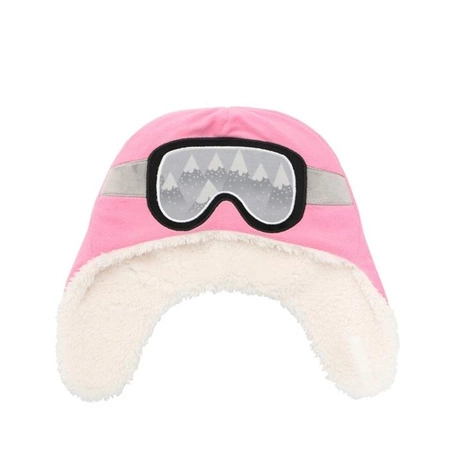 FlapJack Dwustronna Czapka Zimowa Miś/Narciarz S