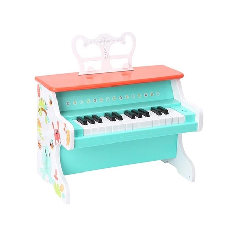 TOOKY TOY Pianino Muzyczne dla Dzieci Nauka Gry + Książeczka