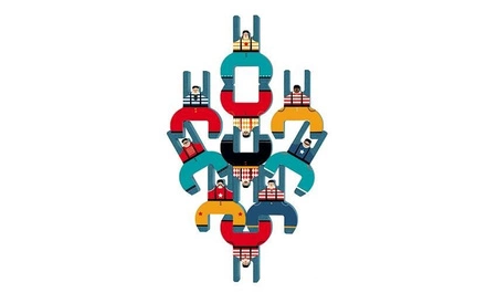 Drewniana równoważnia Bracia Akrobaci | Londji®