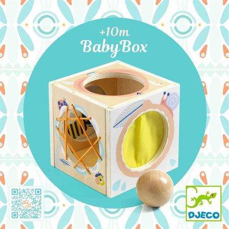 Drewniane pudełko sensoryczne BABYBOX DJ06149